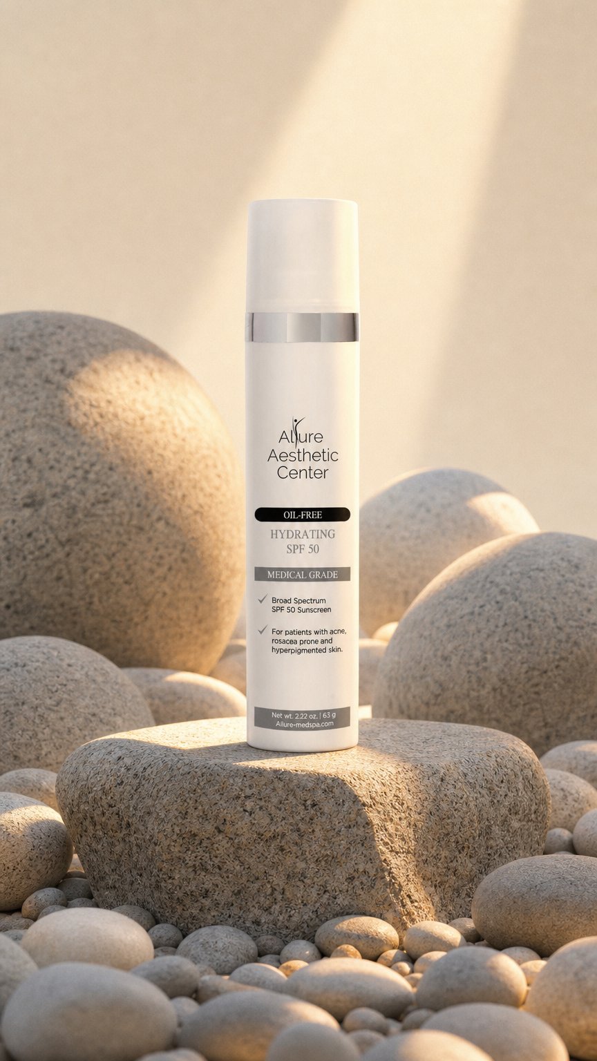 AI product shot of Hydrating SPF 50