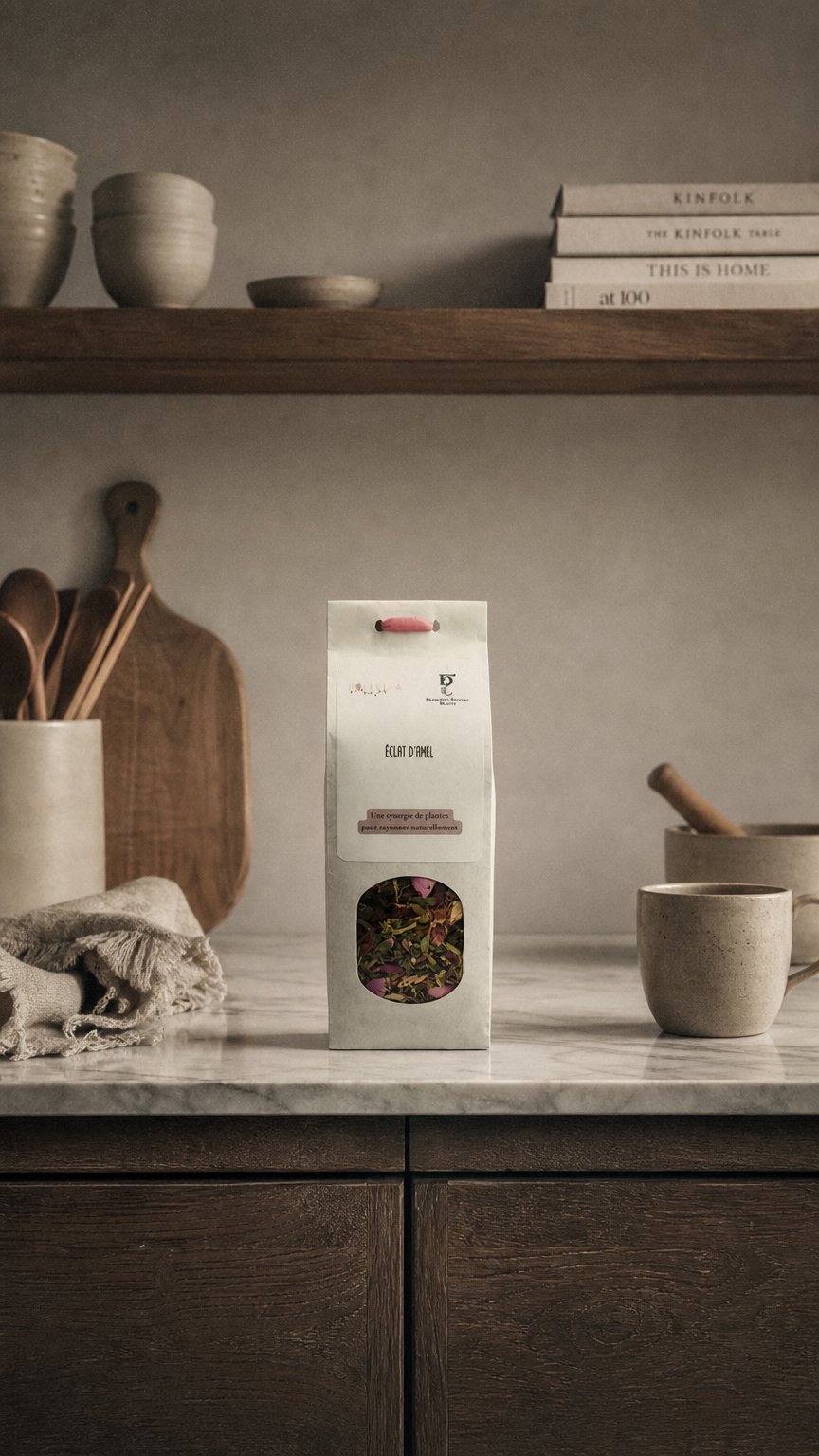 AI product shot of Tisana Éclat d’Amel