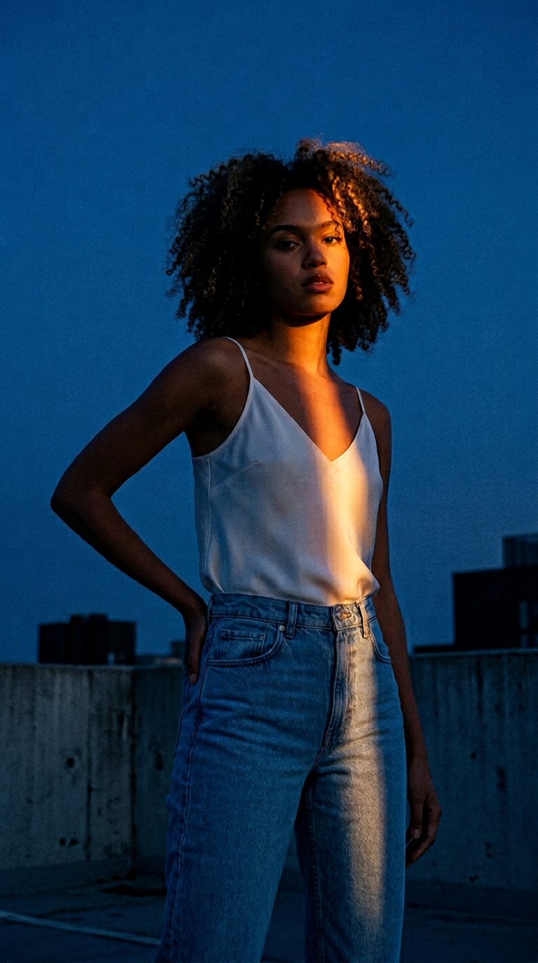 AI product shot of Lisey Layering Cami - Washable Silk