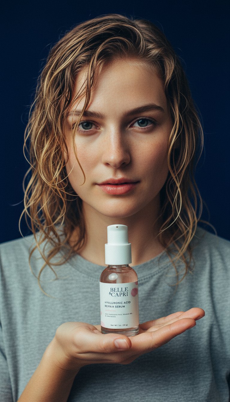 AI product shot of Hyaluronic Acid Repair Serum