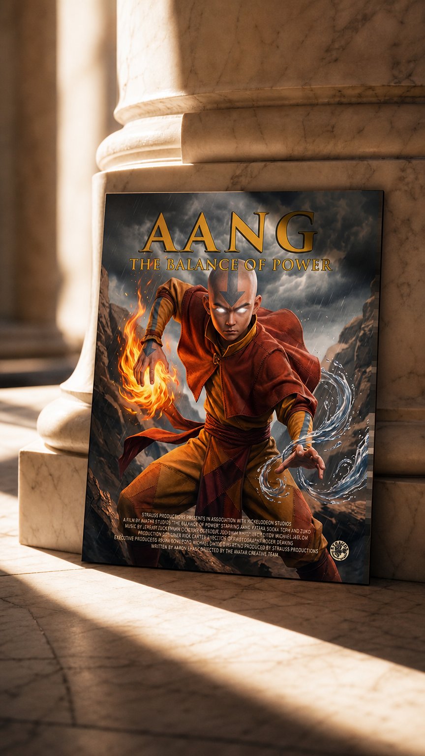 AI product shot of AANG - The Balance of Power