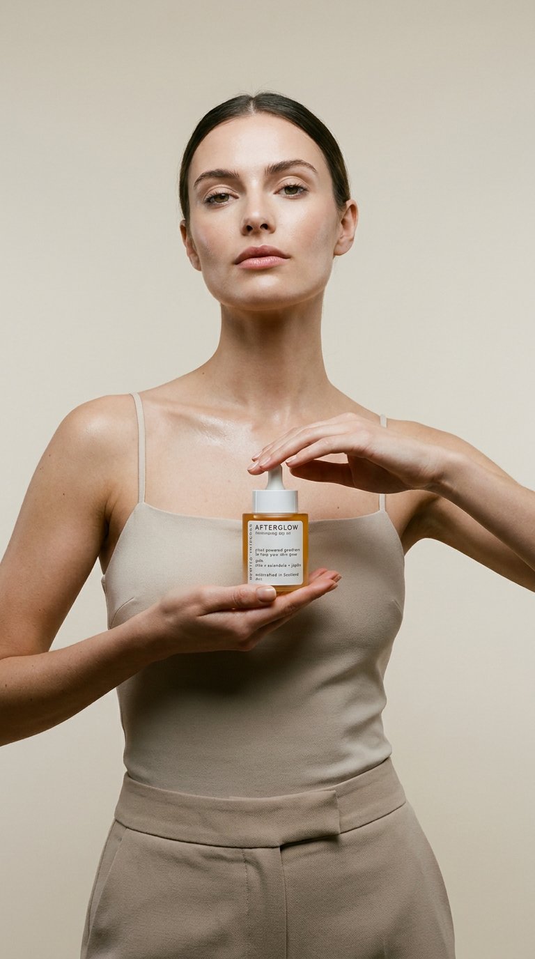 AI product shot of Scent Free Afterglow
