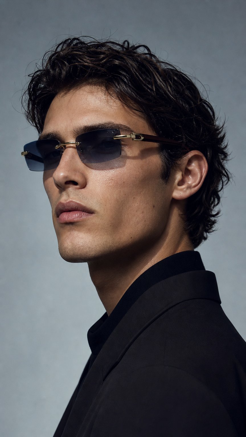 AI product shot of Men Sunglasses