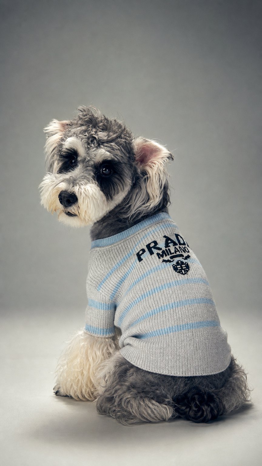 AI product shot of PAWDA KNIT JUMPER