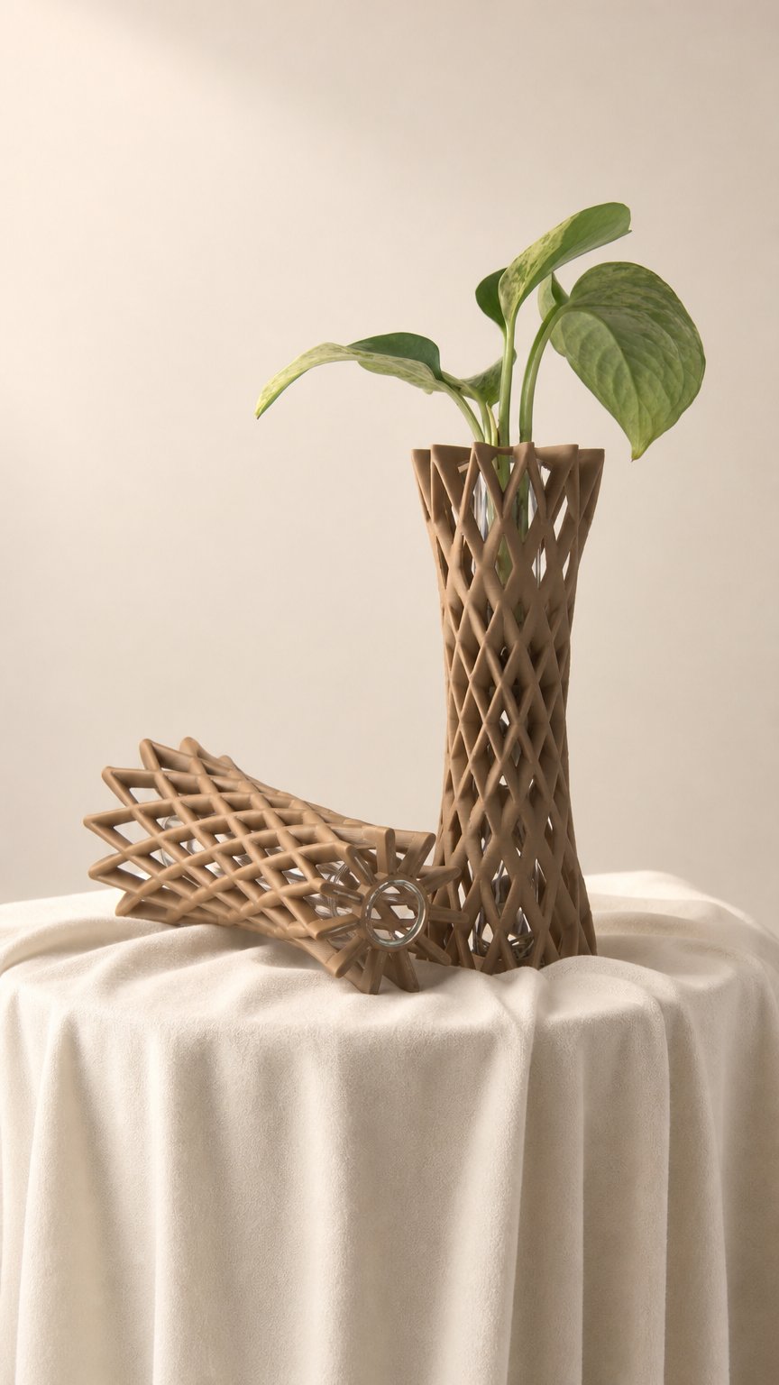 AI product shot of The Arbor Propagation Vase