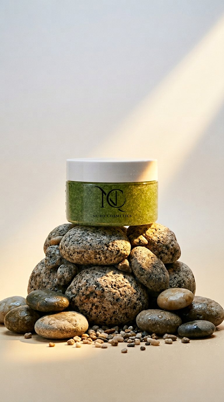 AI product shot of Body Scrub Men Bergmot & Citrus