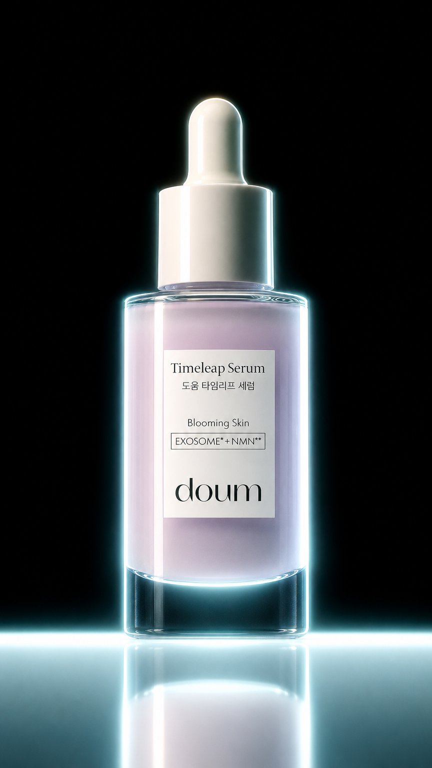 AI product shot of doum Timeleap Serum【単品】