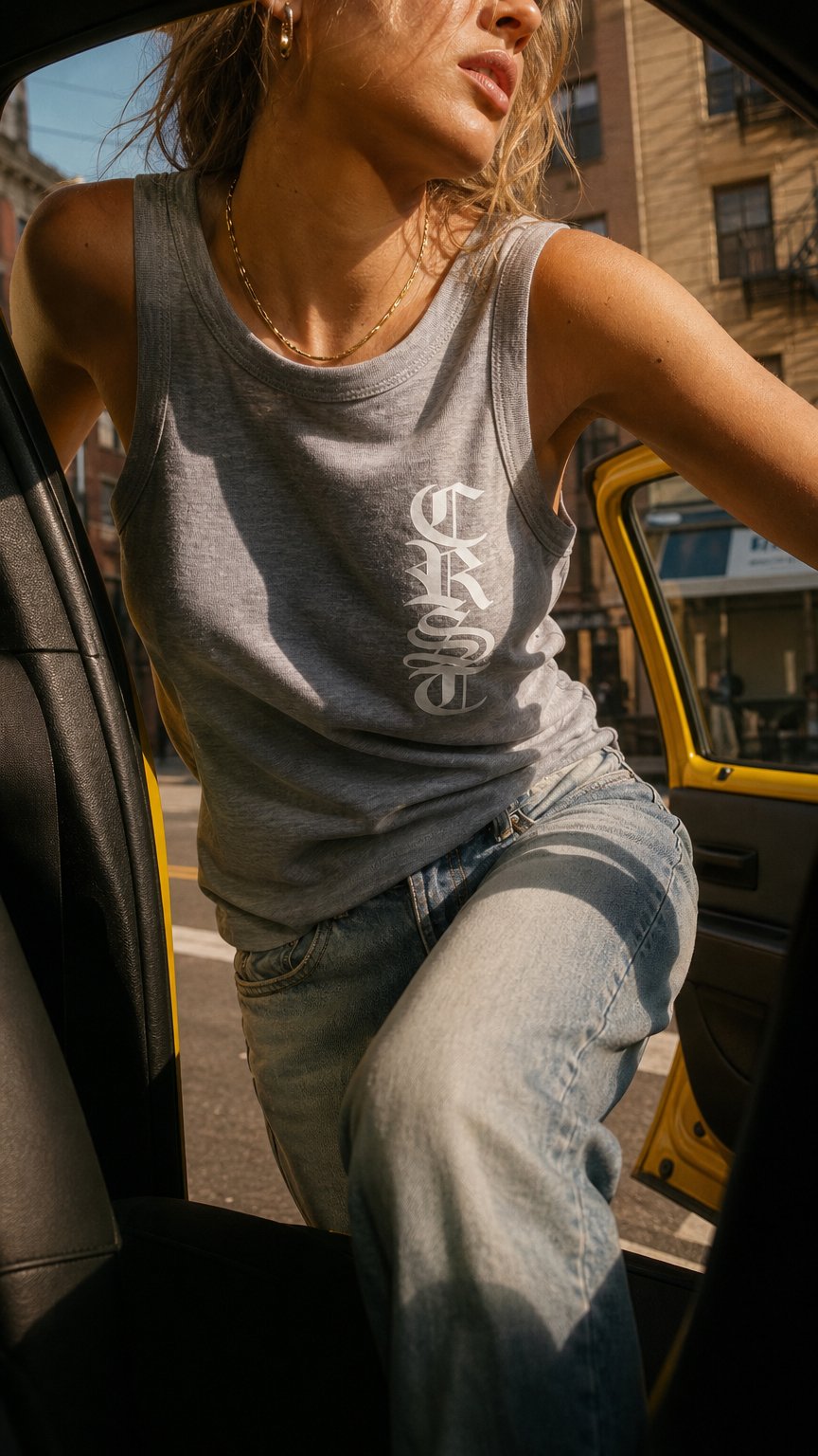 AI product shot of Essential Women Tank