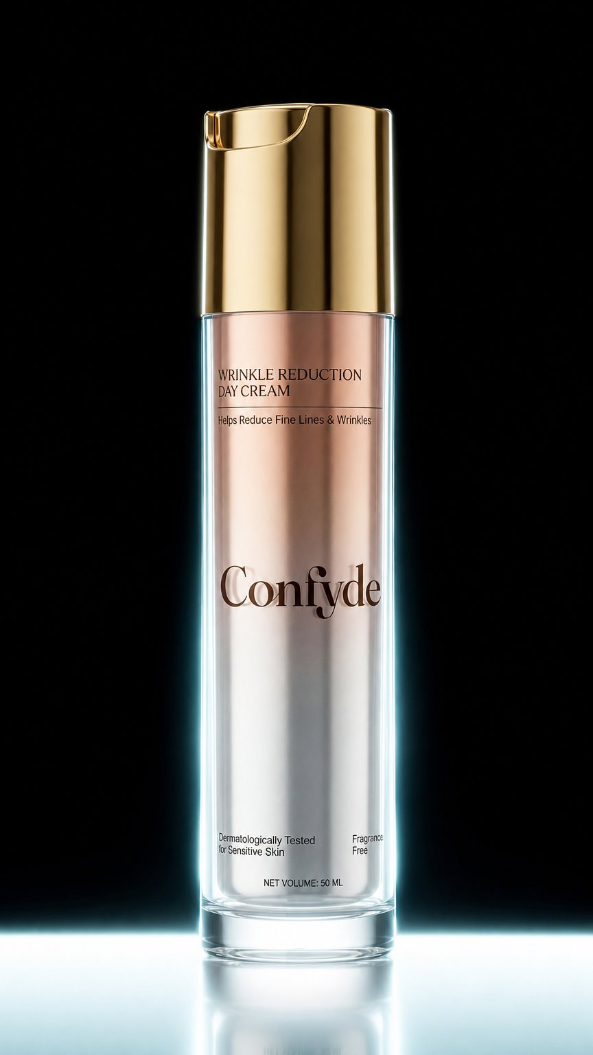 AI product shot of Wrinkle Reduction Day Cream