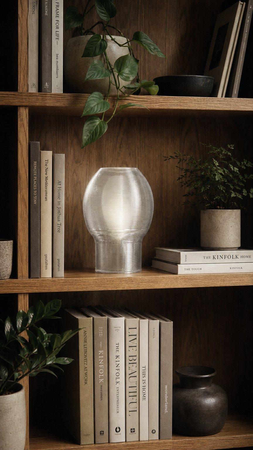 AI product shot of THE LAMP
