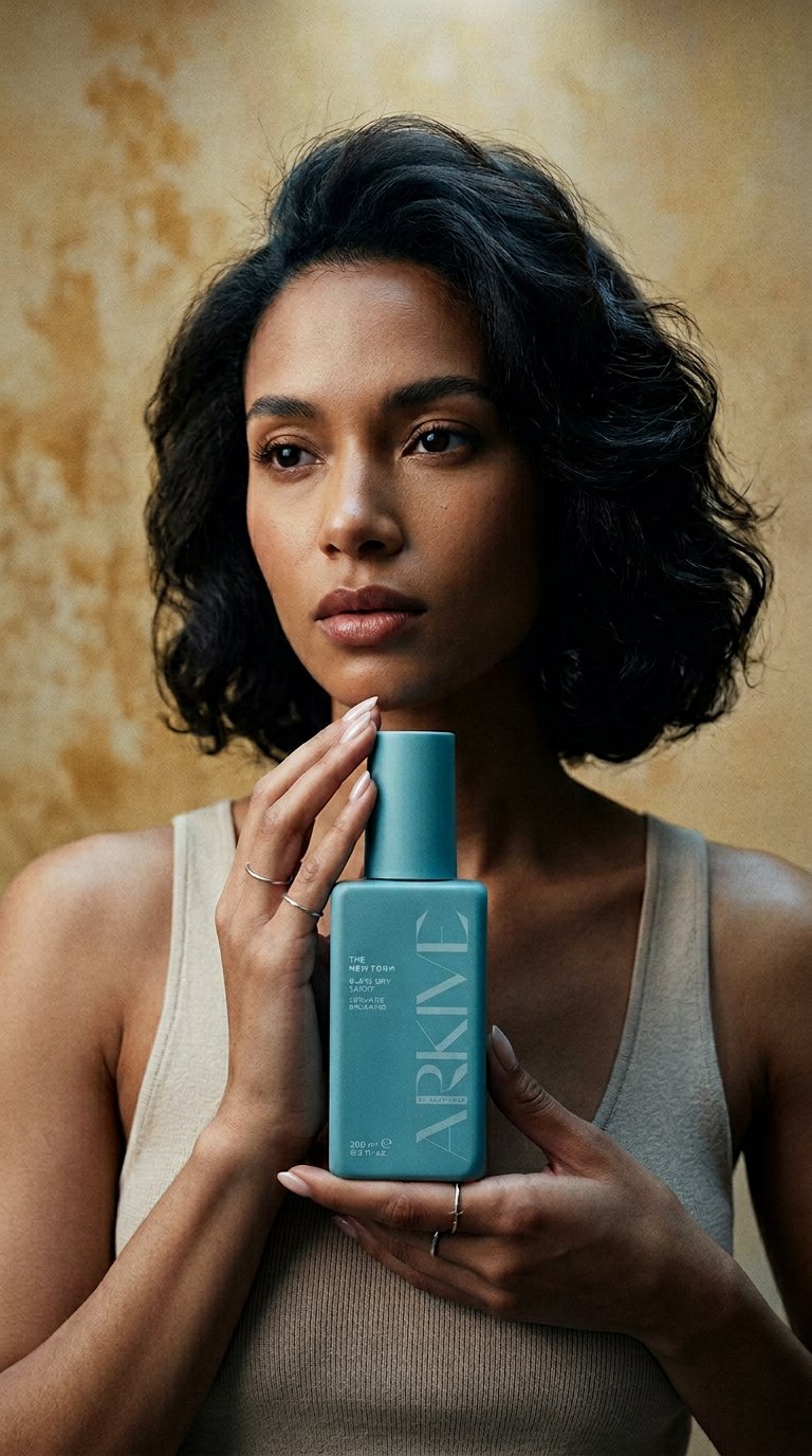 AI product shot of The New Form Blow Dry Spray