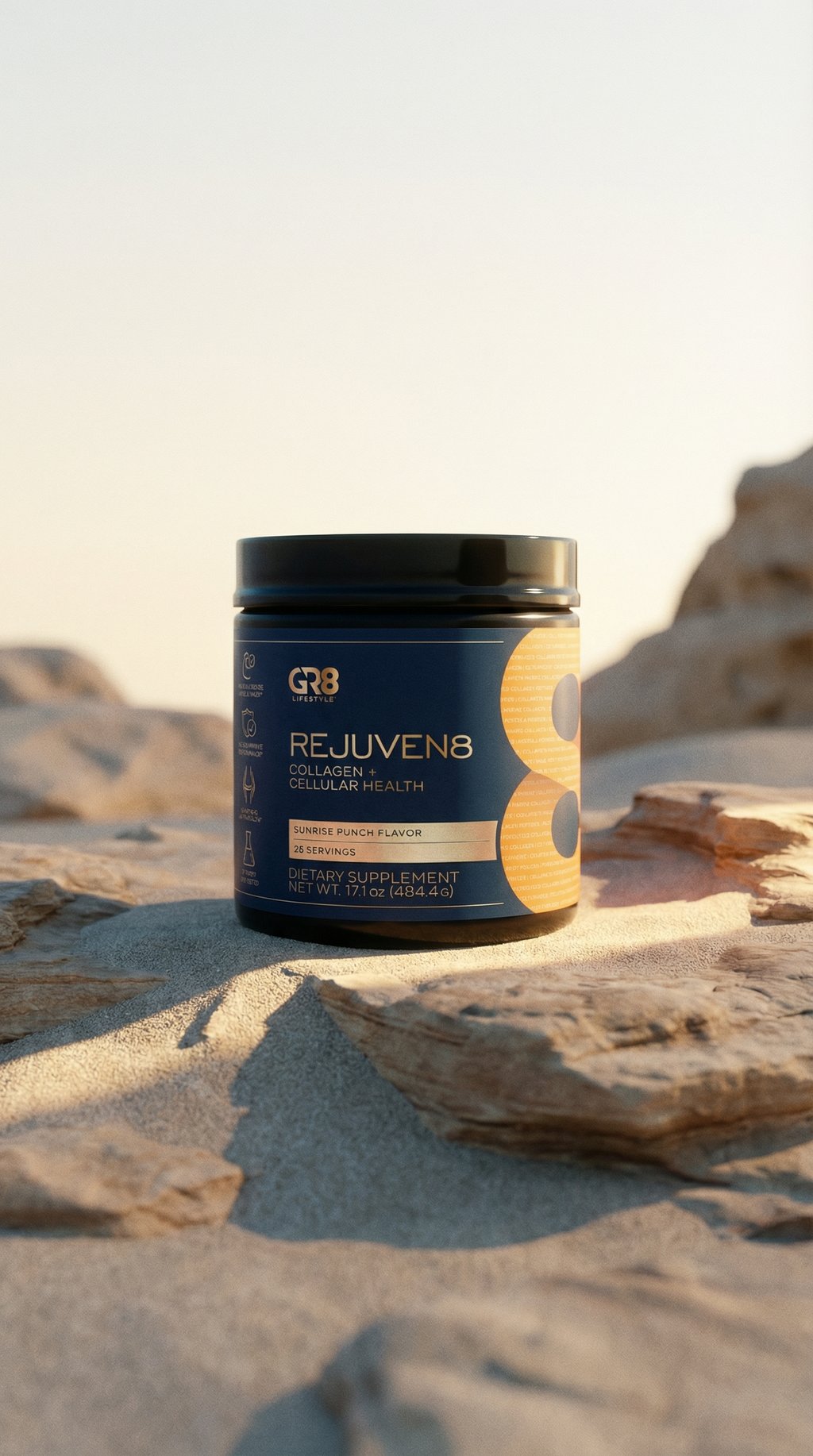 AI product shot of Rejuven8