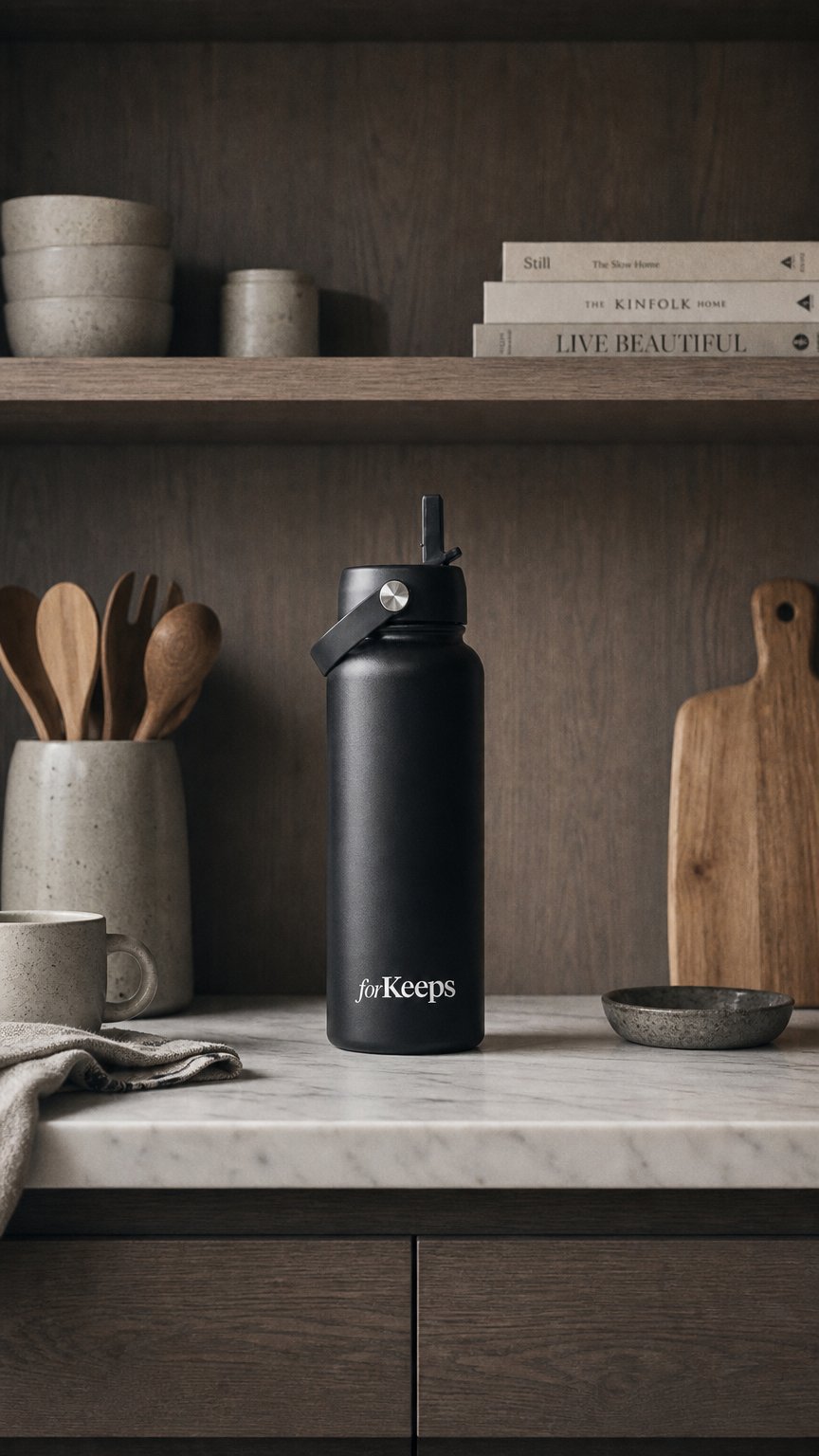 AI product shot of Byron 1L Drink Bottle