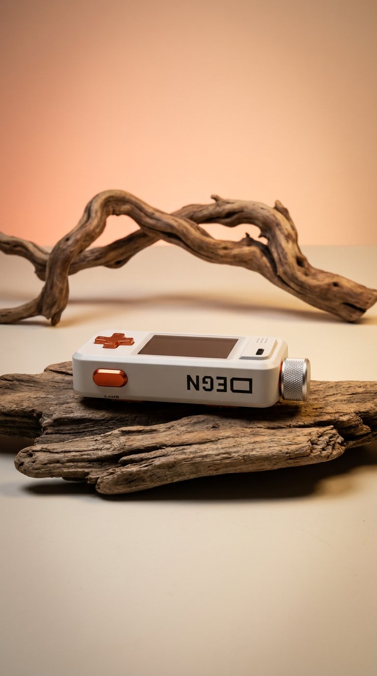 AI product shot of DEGN D-01 Money Console