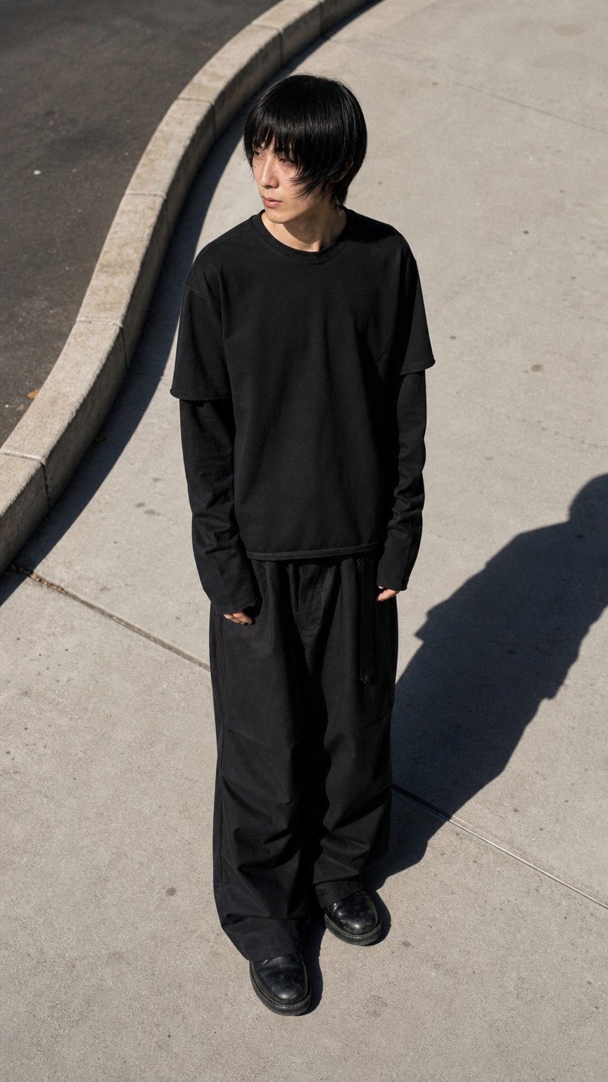 AI product shot of Dyed Long Sleeve