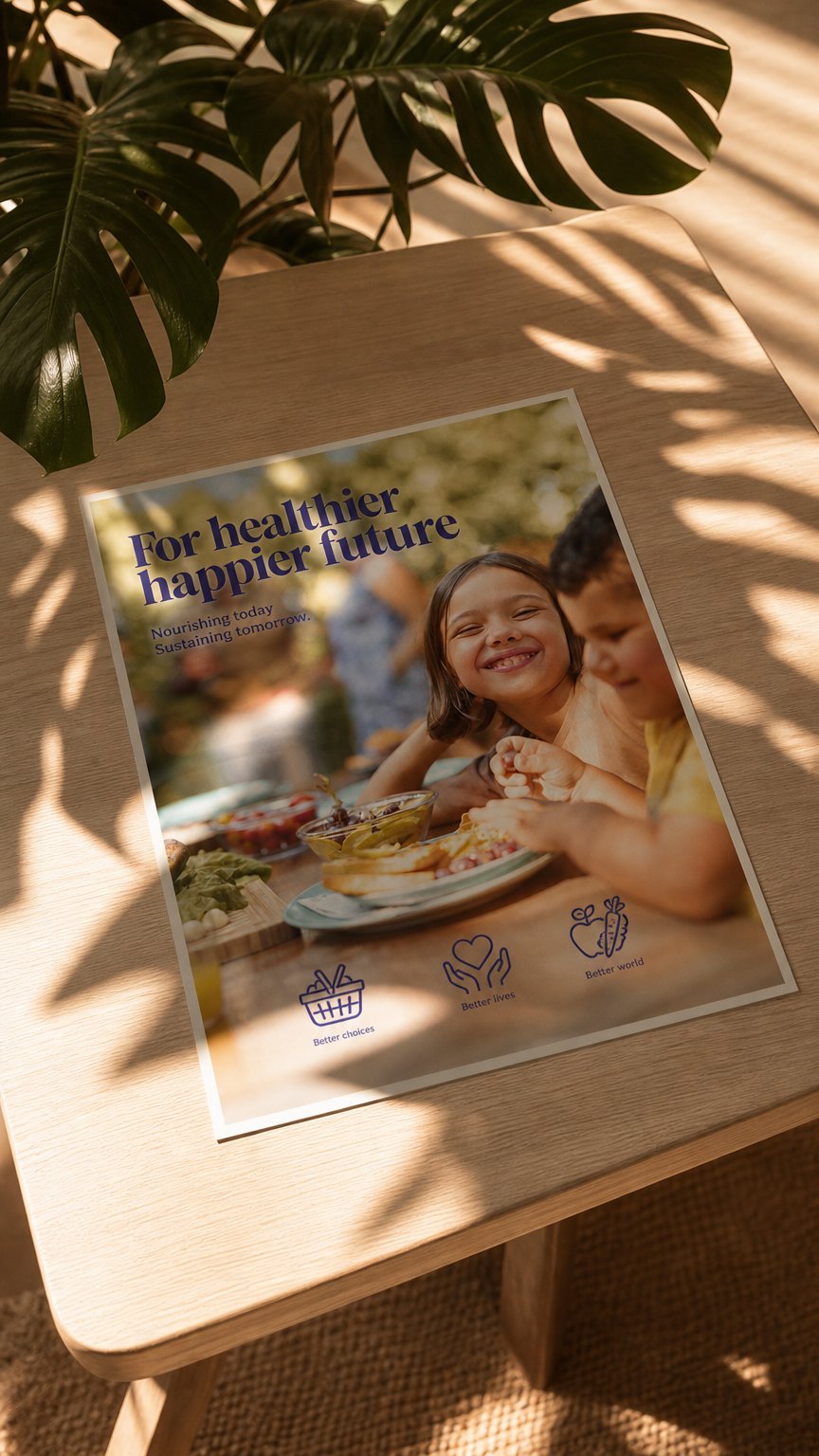 AI product shot of 1 in 3 food bank clients in Canada are children. Help kids and families thrive this summer.