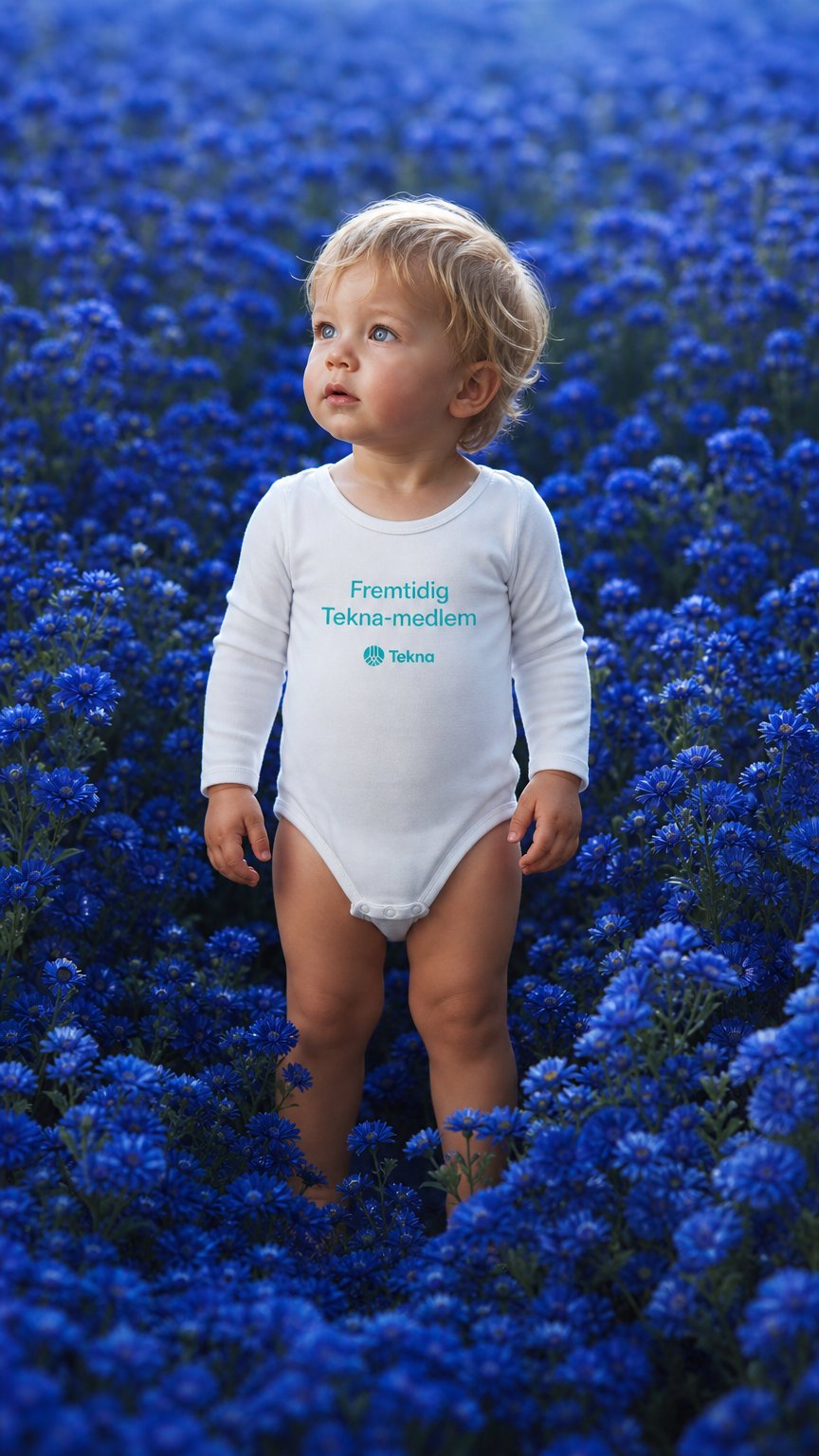 AI product shot of Babybody fra Neutral hvit