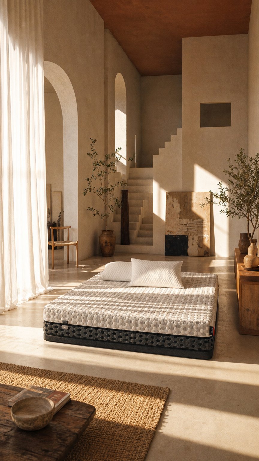 AI product shot of Memory Foam Mattress