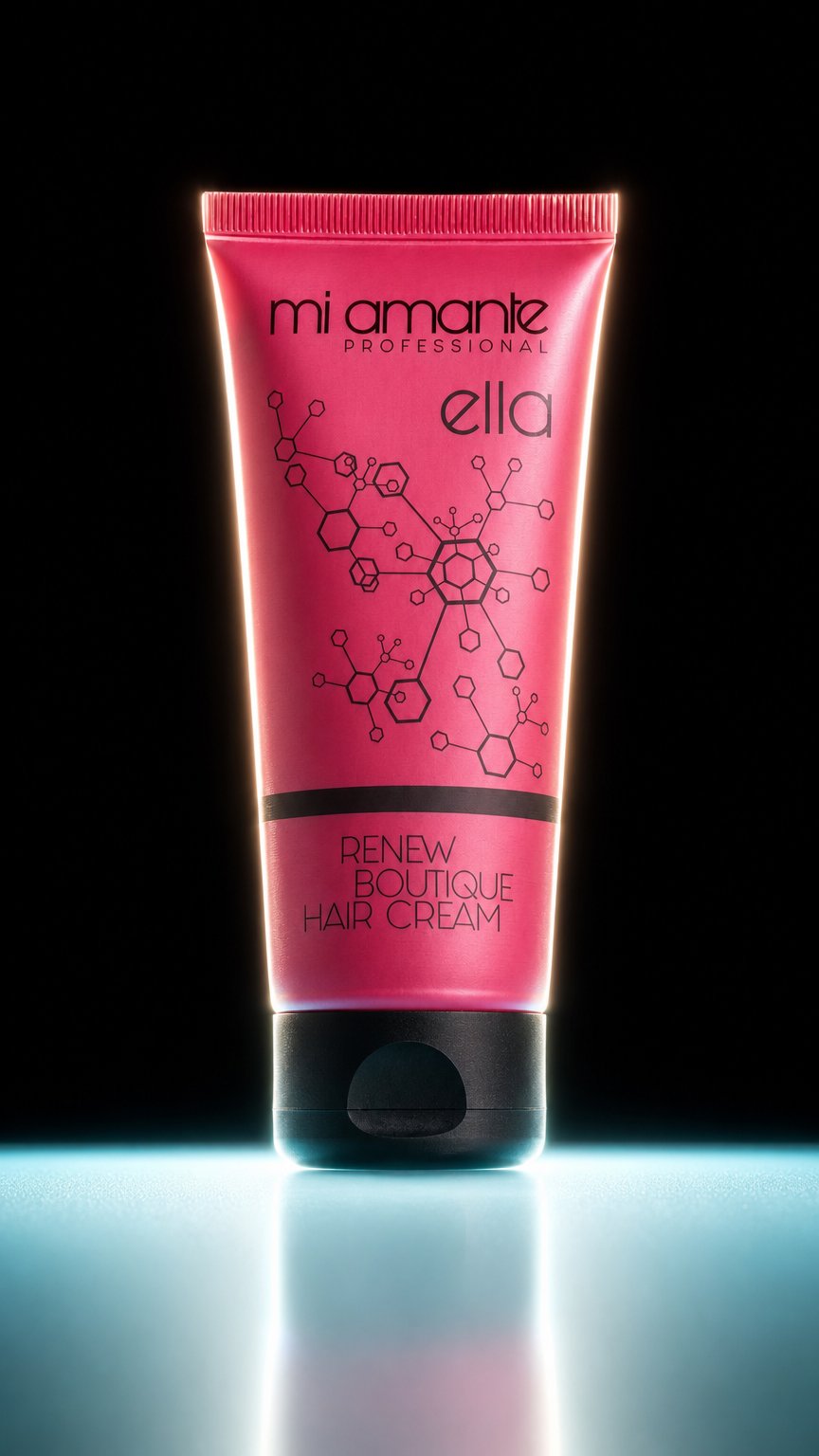 AI product shot of Crema de păr Mi Amante Ella Renew Boutique