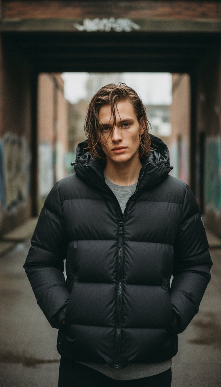 AI product shot of Kanuk Sutton Quilted Down Puffer - Men's