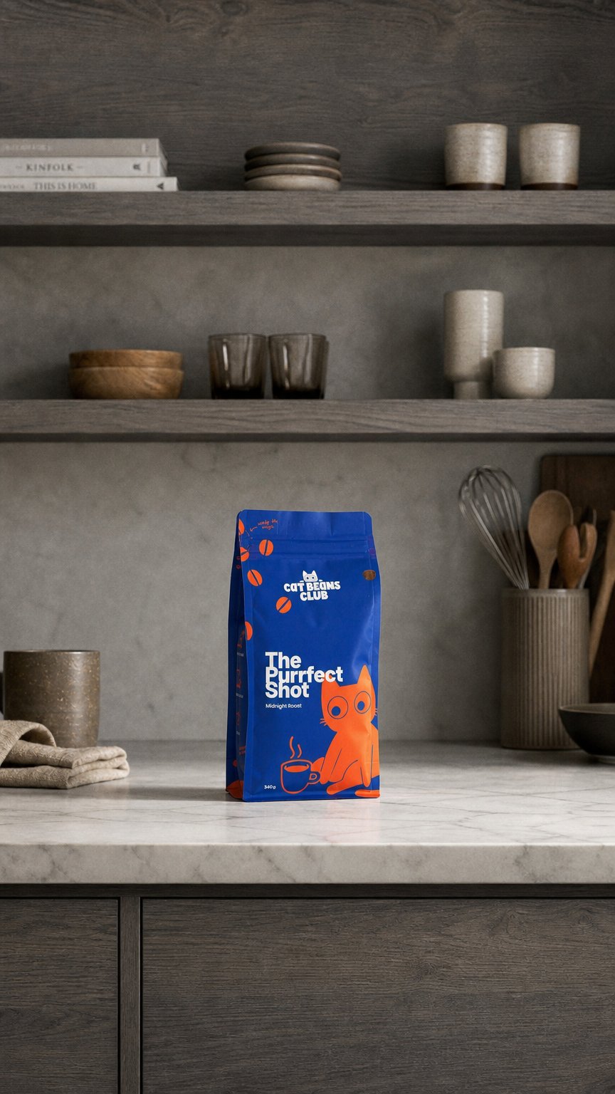 AI product shot of Midnight Roast