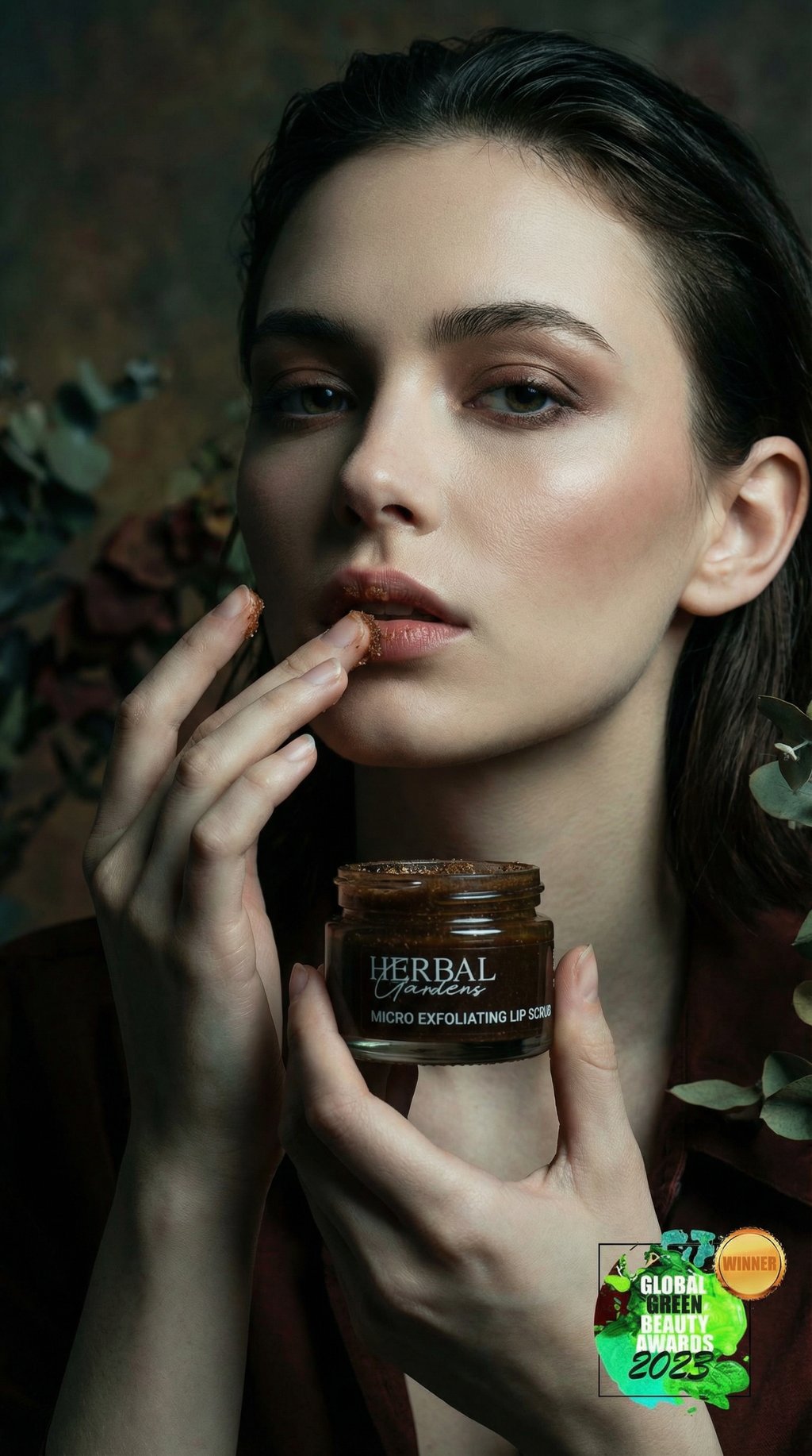 AI product shot of Micro Exfoliating Lip Scrub