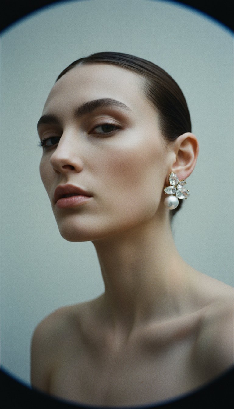 AI product shot of Remi Studs