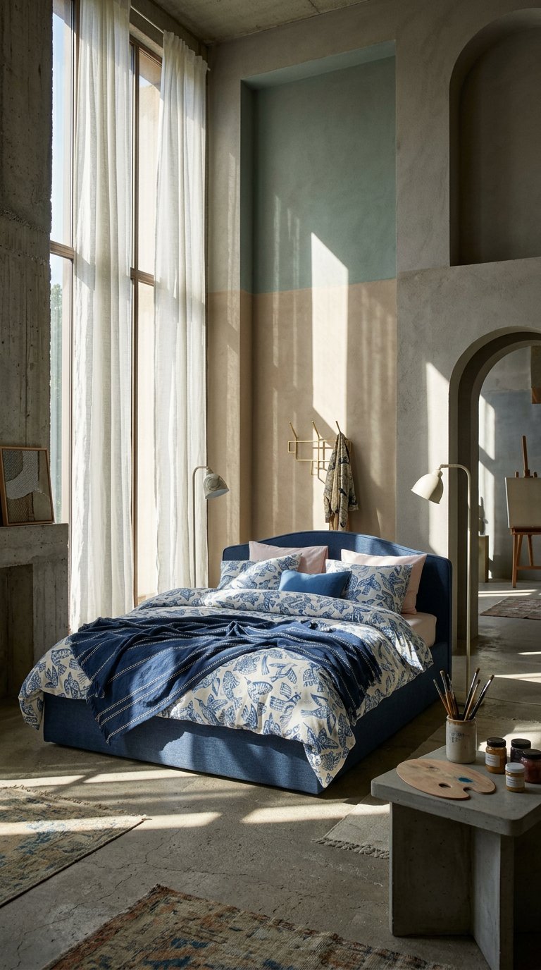 AI product shot of BITTERSÖTA bedding