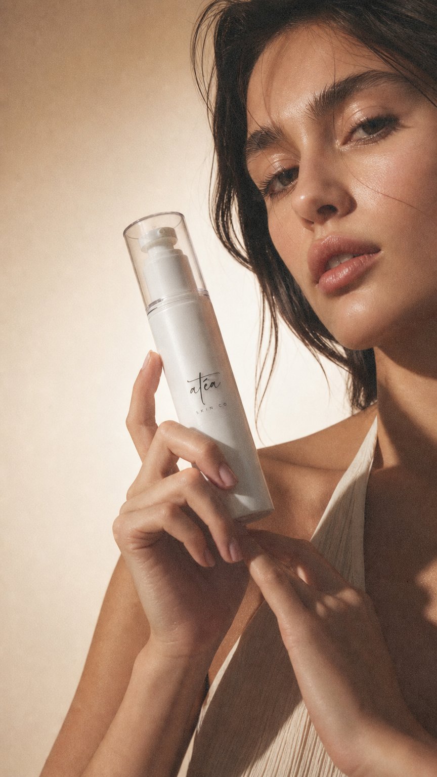 AI product shot of BALANCE cream cleanser 100 mL