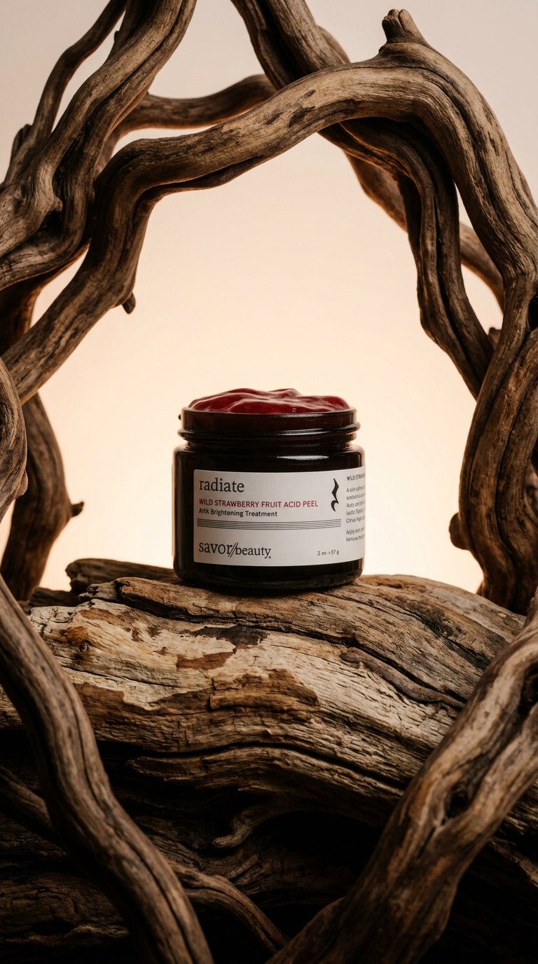 AI product shot of Wild Strawberry Multi-Acid Peel