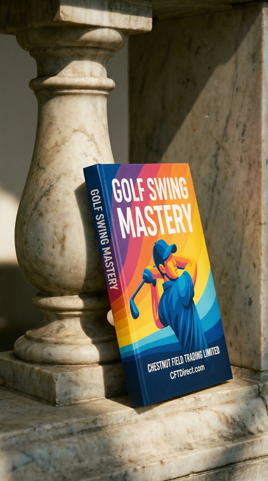 AI product shot of GOLF SWING MASTERY — Premium Training Manual