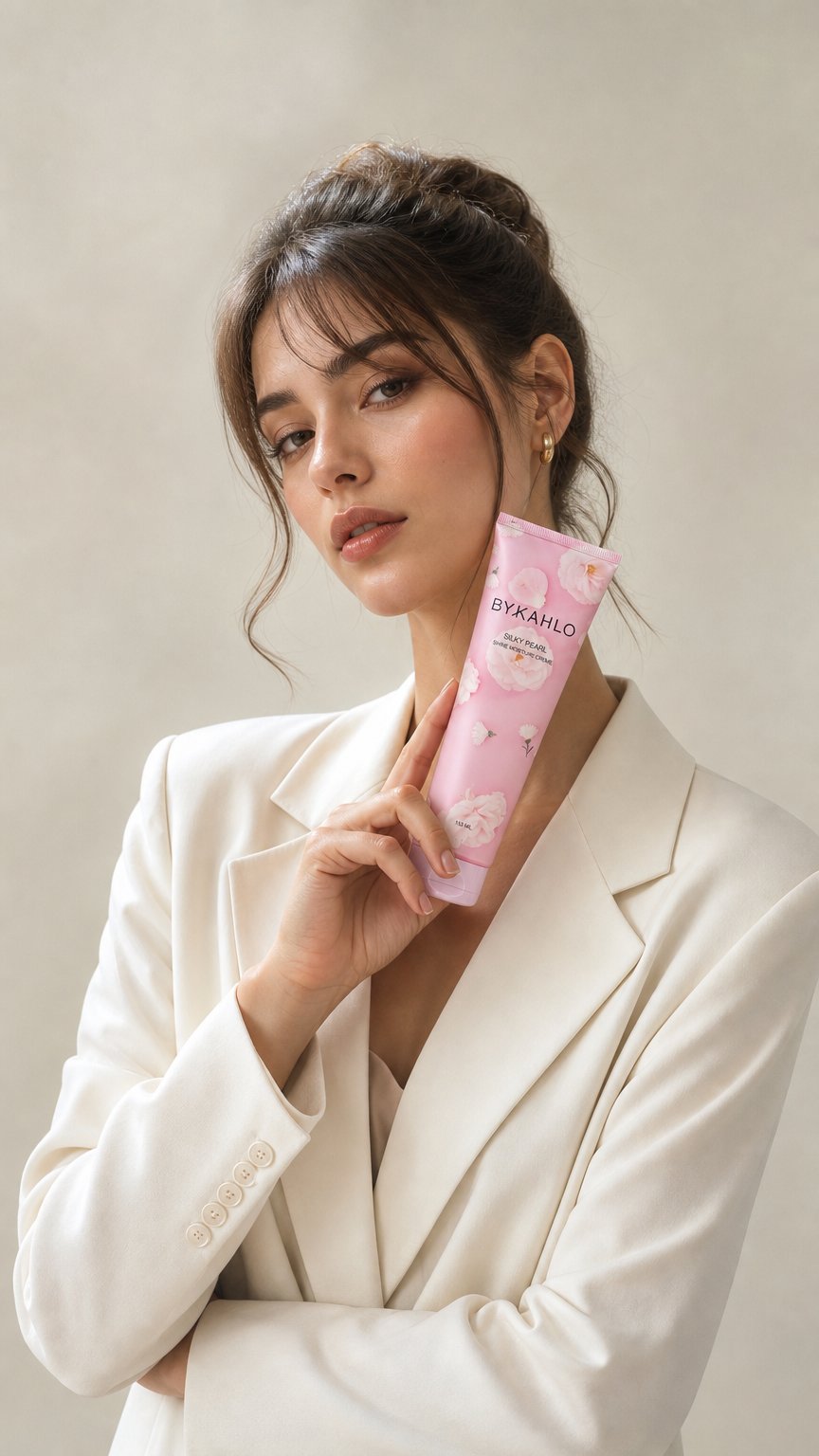 AI product shot of Silky Pearl Shine Moisture Creme