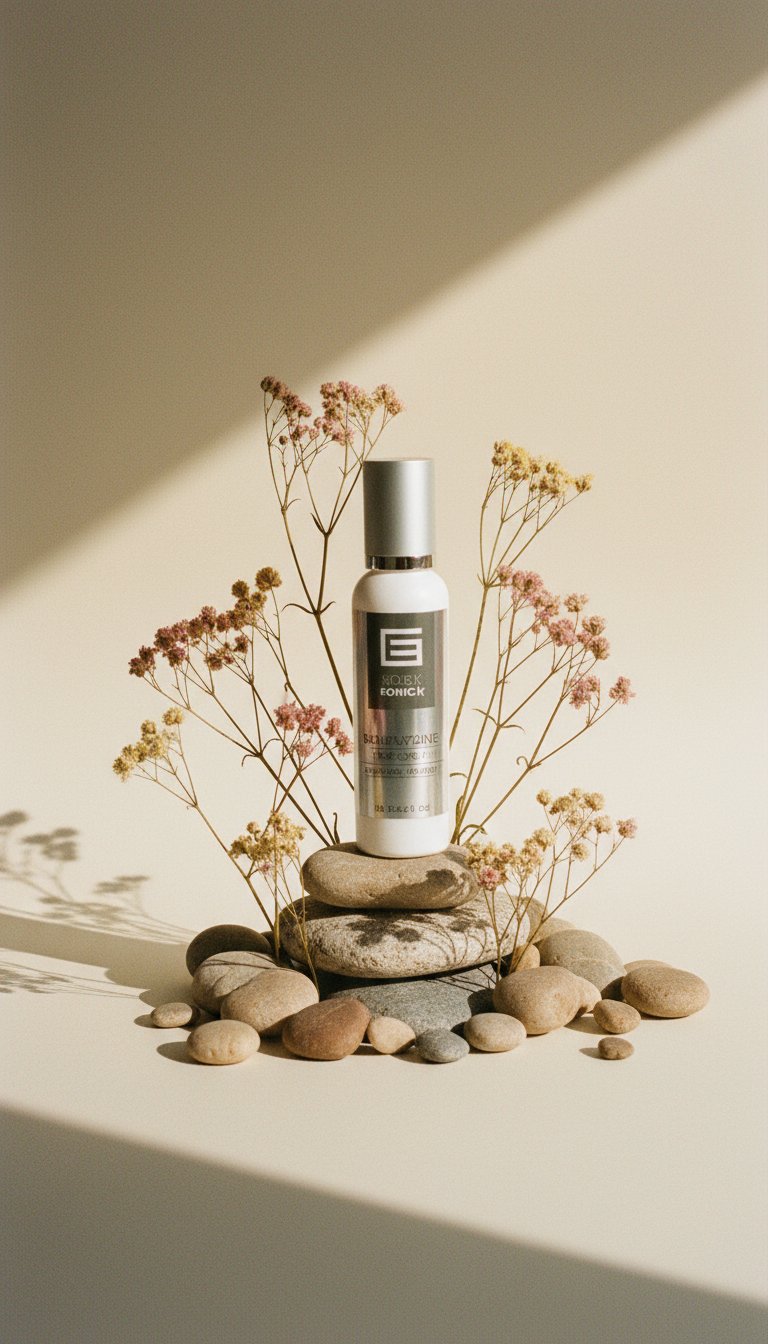 AI product shot of Be the Light Facial Serum