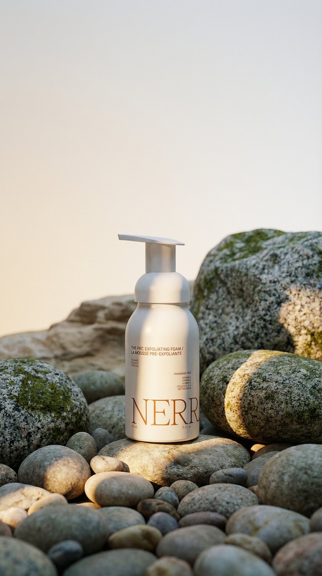 AI product shot of Pre-Exfoliating Foam