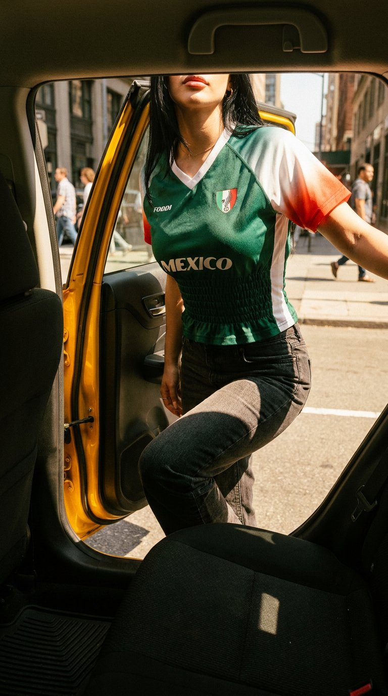 AI product shot of MEXICO Trikot