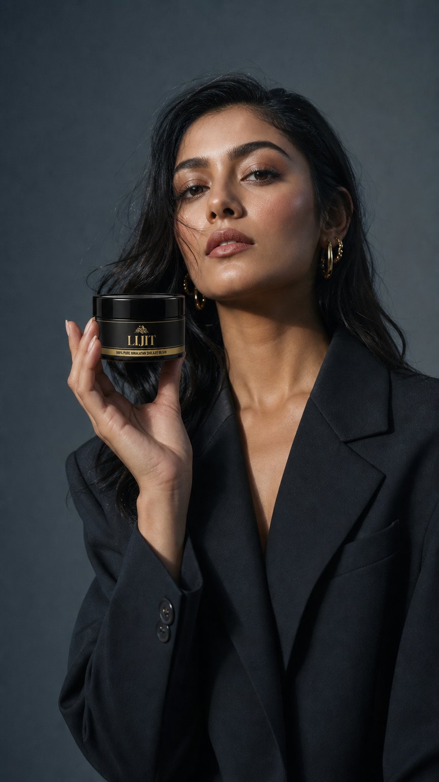 AI product shot of Himalayan Shilajit Resin – 20G X2