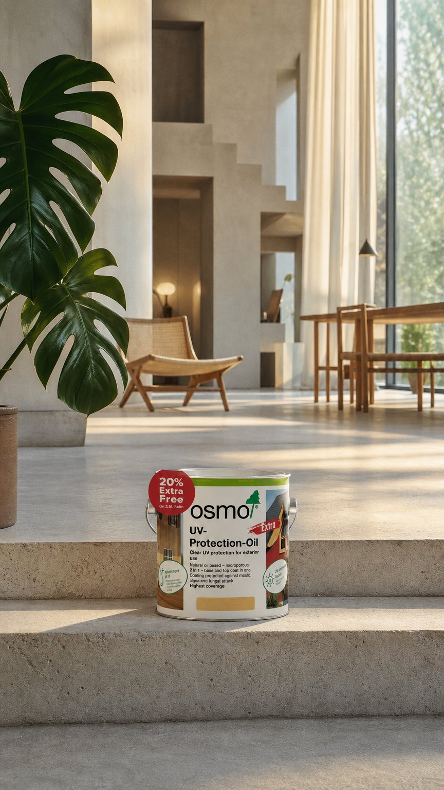 AI product shot of Osmo UV Protection Oil Extra