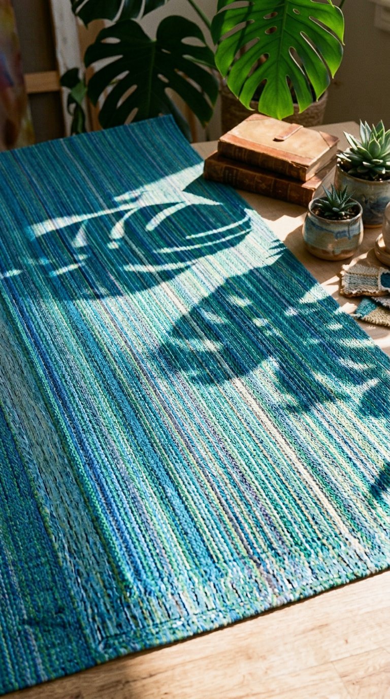 AI product shot of Cancun Outdoor Rug for Patio