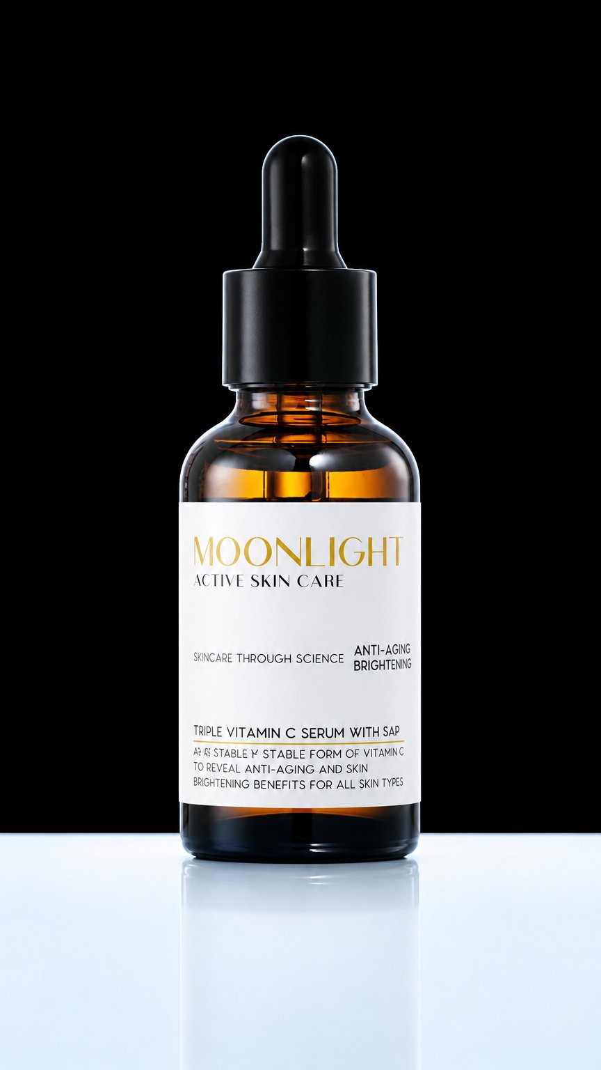 AI product shot of Moonlight 【全日美白】 Triple C 三重美白精華