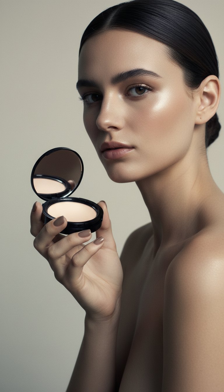 AI product shot of Instant Coverage Pressed Mineral Foundation