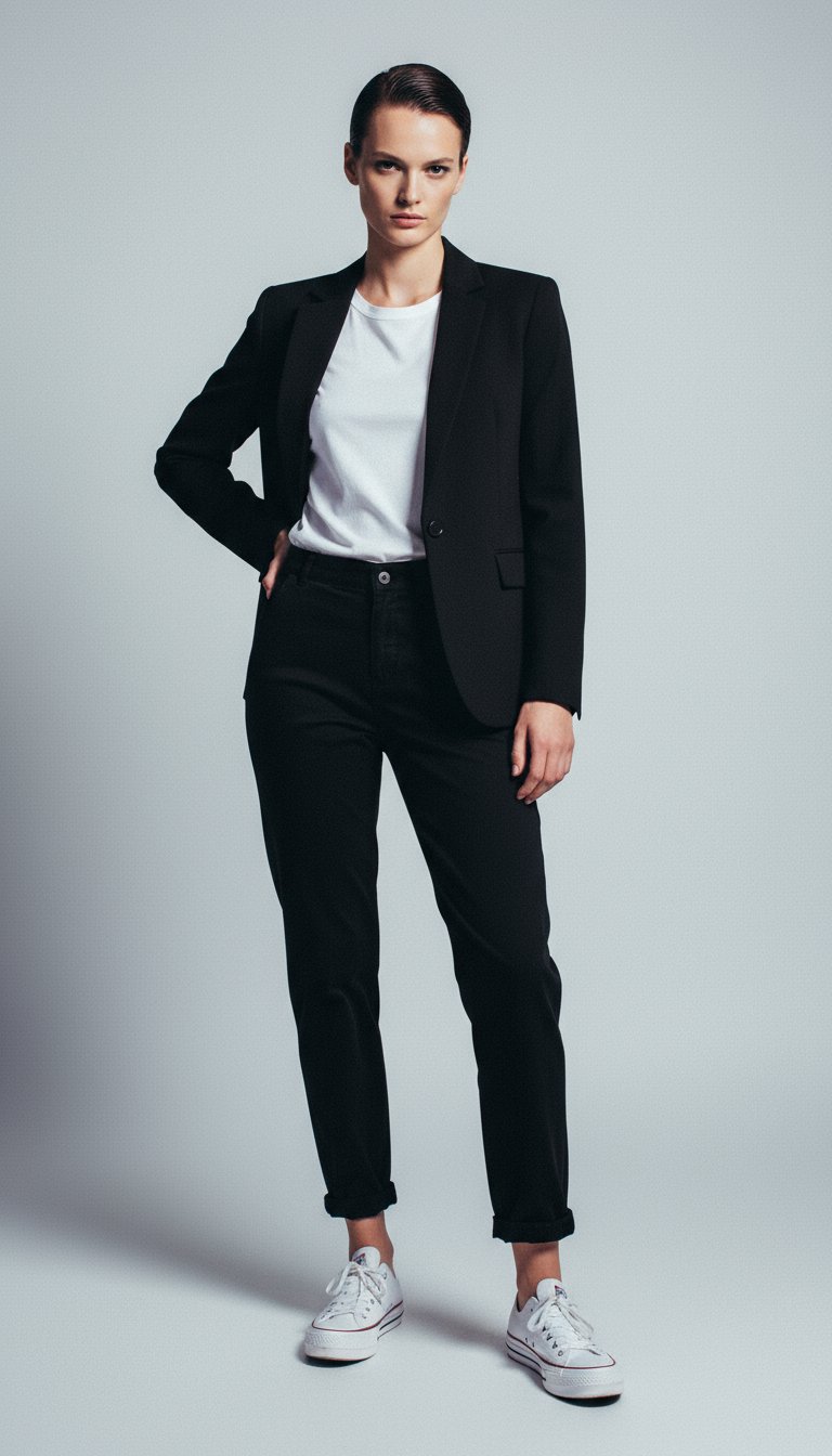 AI product shot of Lara Chino Black