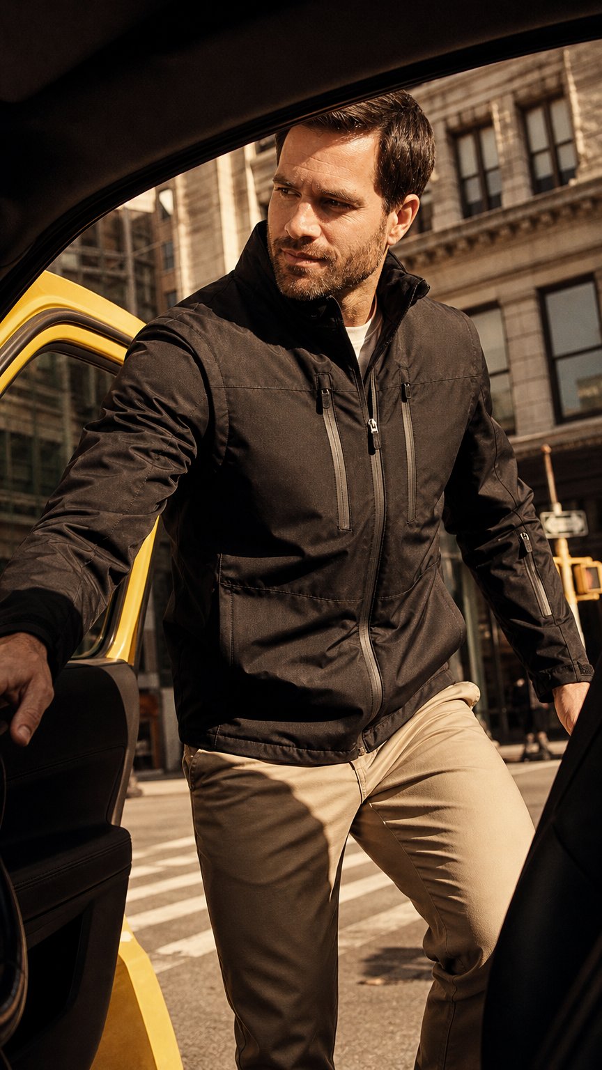 AI product shot of Evorev Jacket for Men