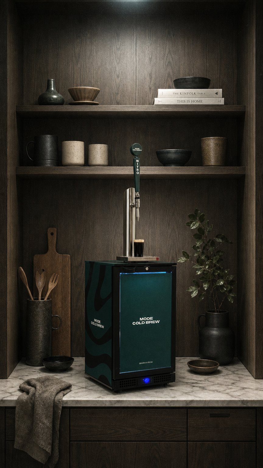 AI product shot of Nitro Cold Brew On Tap