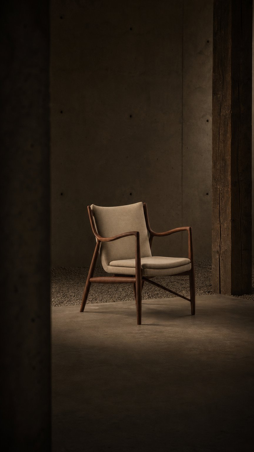 AI product shot of 45 Chair