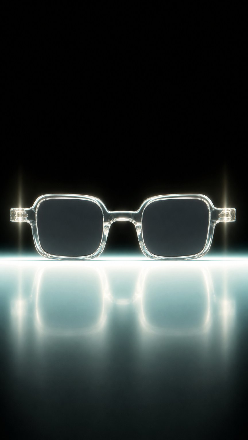 AI product shot of LegacyLuminary - Clear/Grey