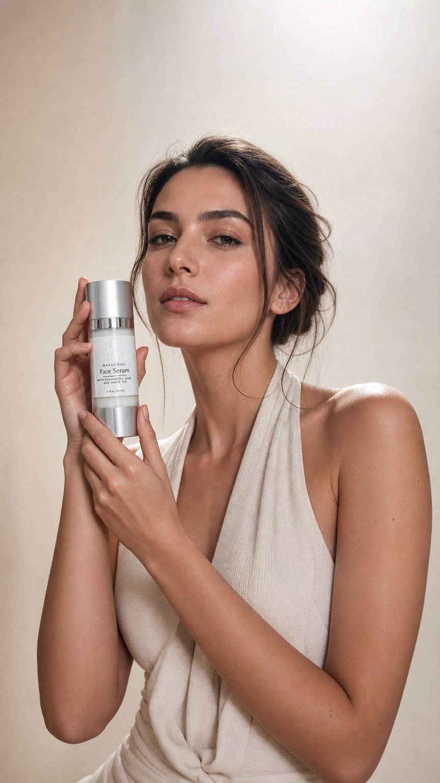 AI product shot of Bakuchiol Face Serum