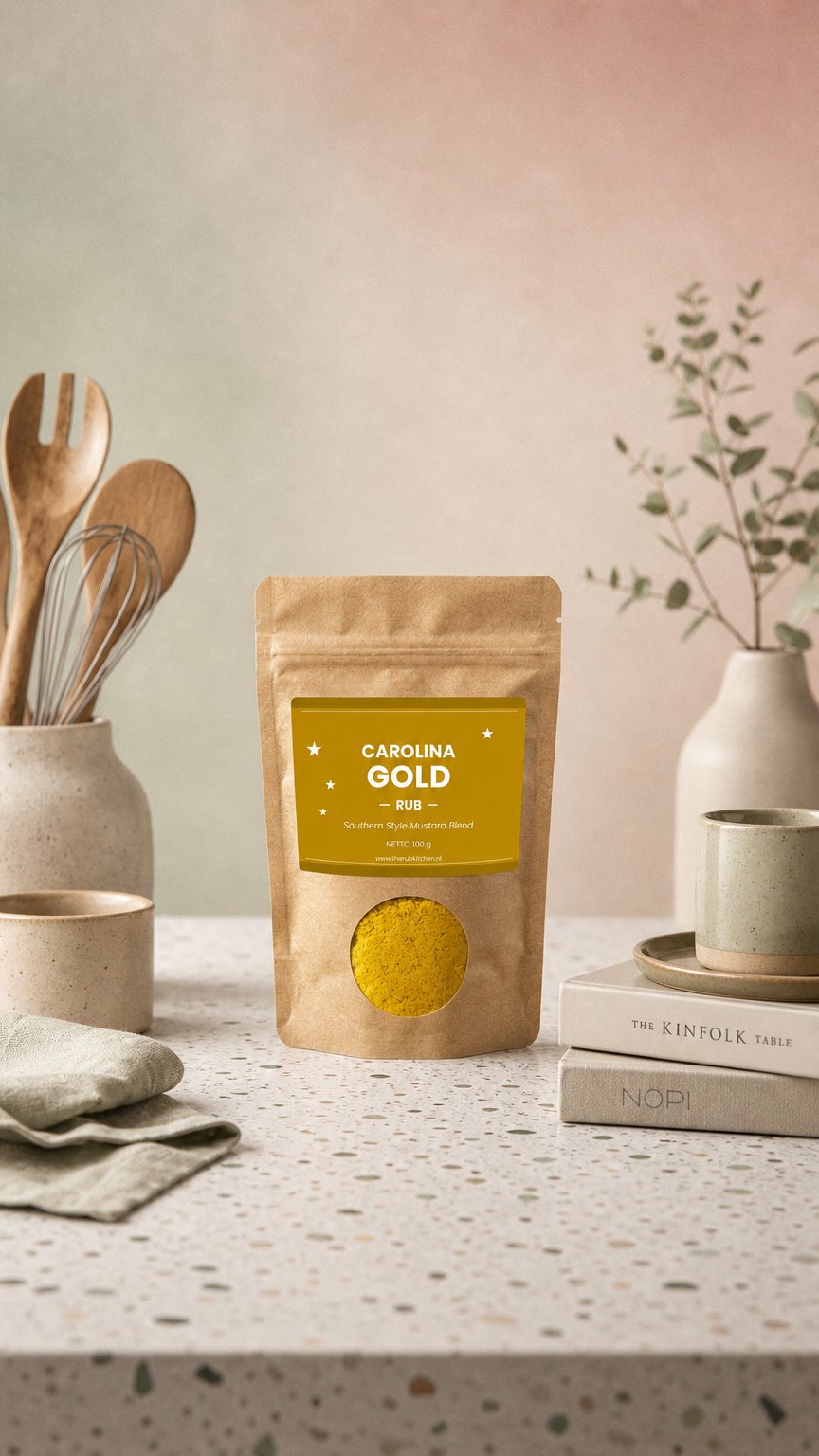 AI product shot of The Rub Kitchen Starter Pack