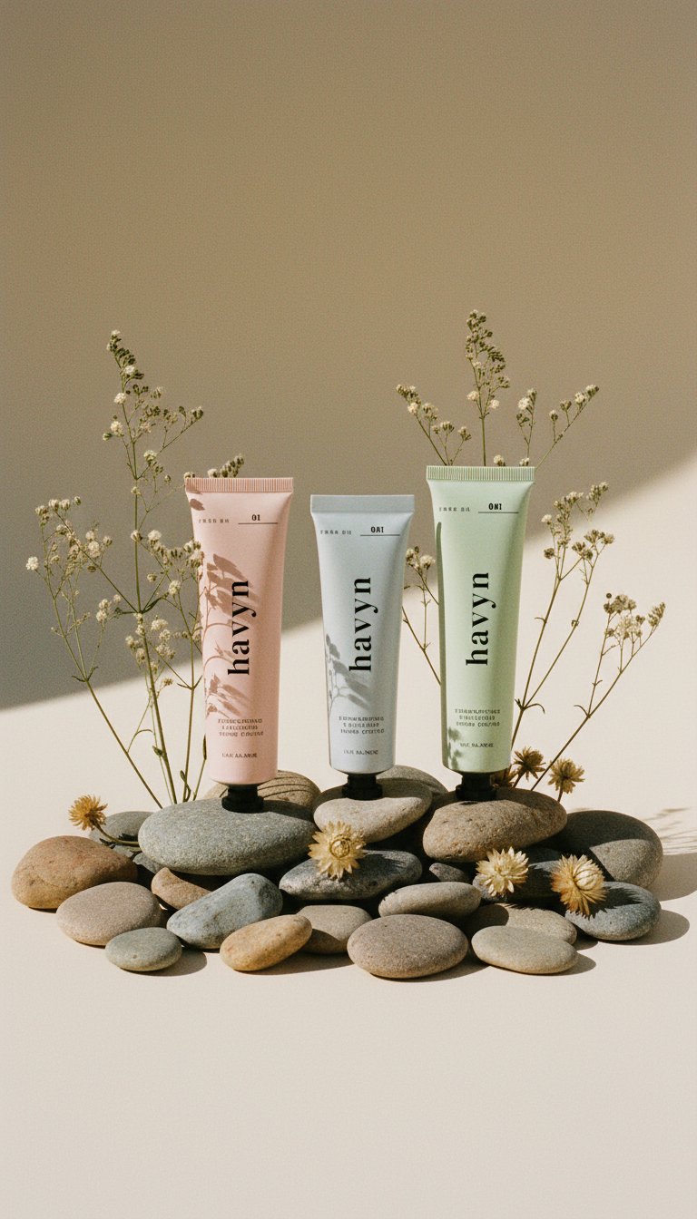 AI product shot of Hand Cream Trio