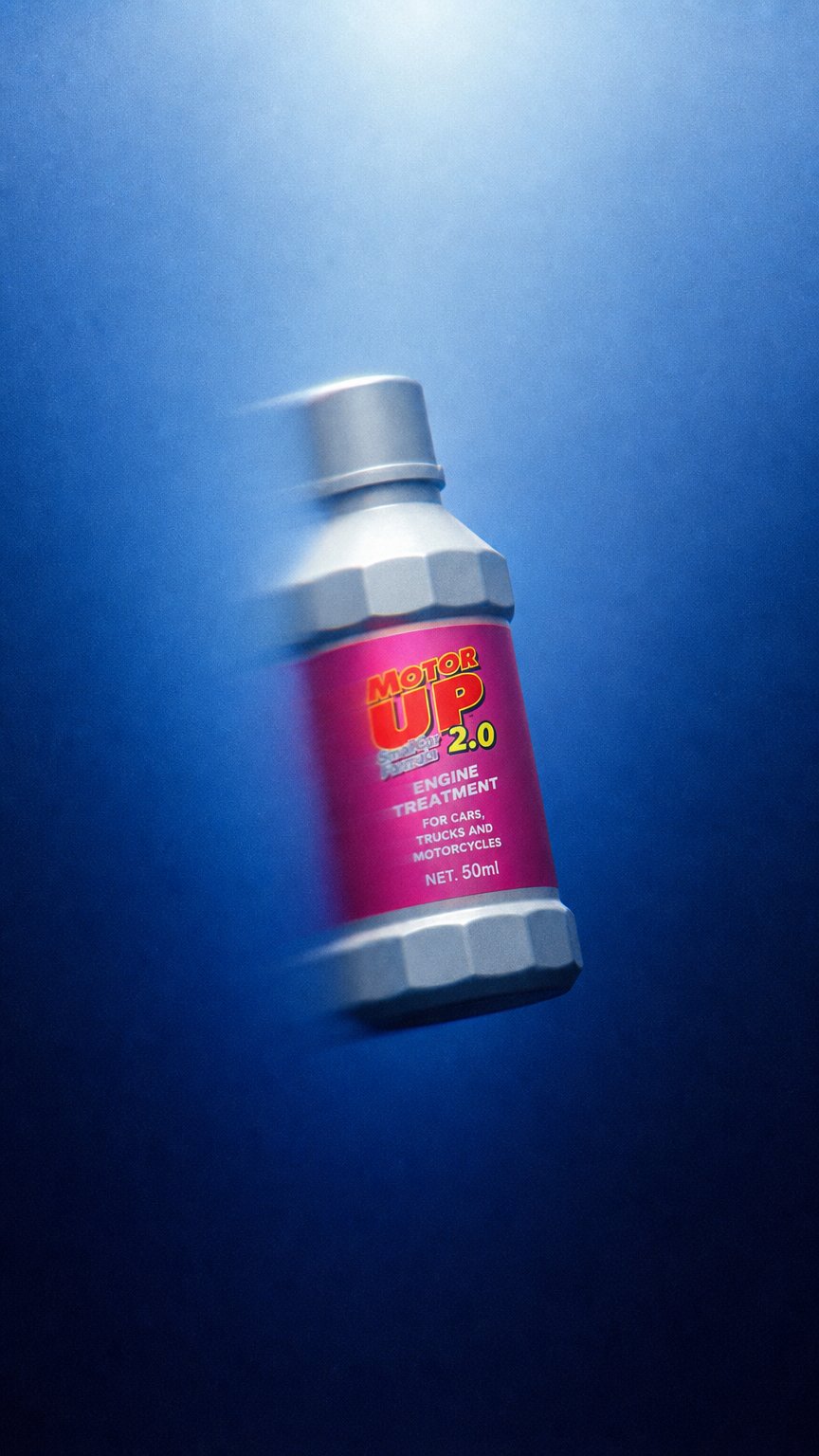 AI product shot of モーターアップ (MotorUp)
