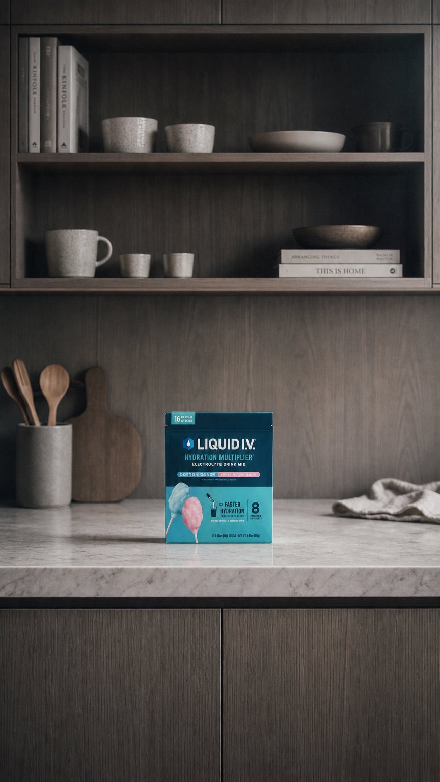 AI product shot of Cotton Candy Hydration Multiplier®